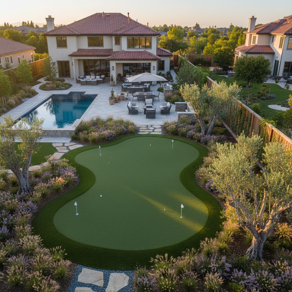 Artificial grass benefits for homeowners - golf & putting greens
