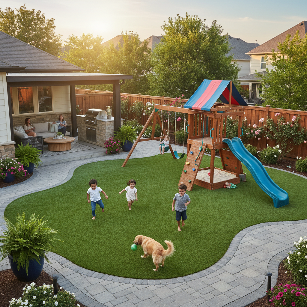 Artificial grass benefits for homeowners - family & lifestyle