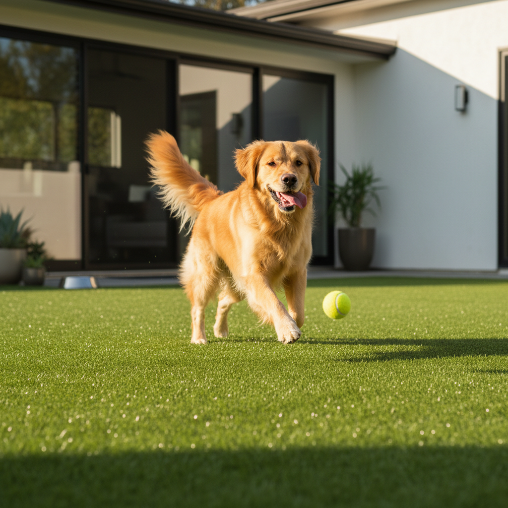 8 Reasons Pet Owners in Jersey City, NJ Love Artificial Turf - artificial grass installation by Pags The Turf Guy