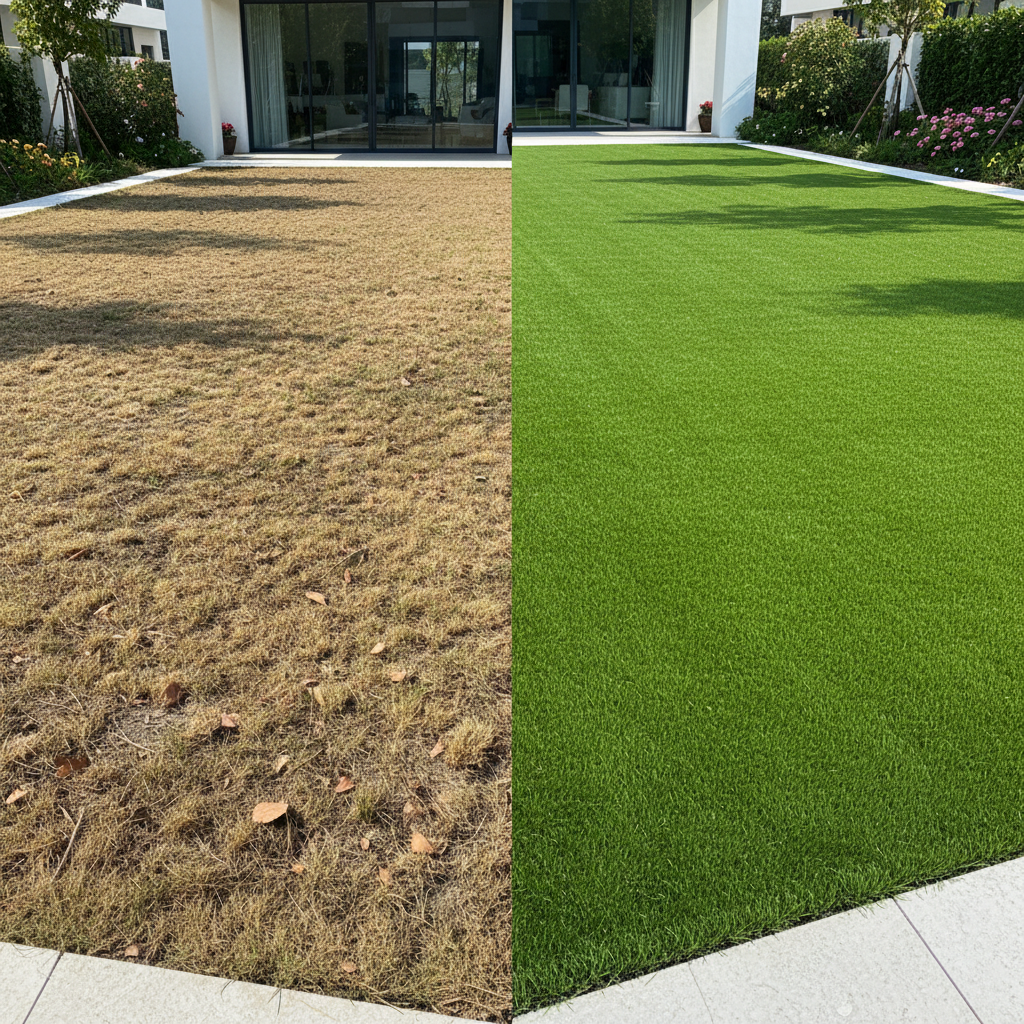 Artificial grass benefits for homeowners - low maintenance
