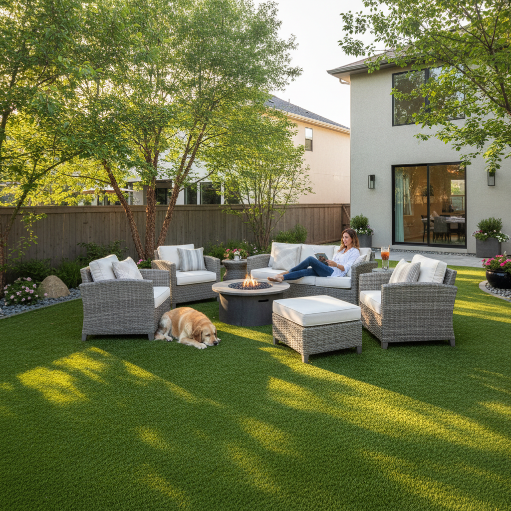 Artificial grass benefits for homeowners - low-maintenance living and