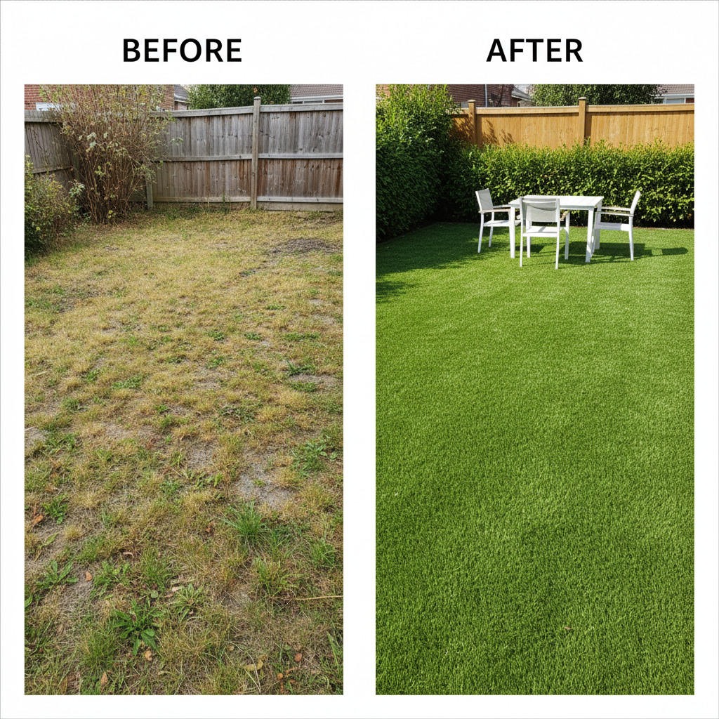 Artificial grass benefits for homeowners - low maintenance