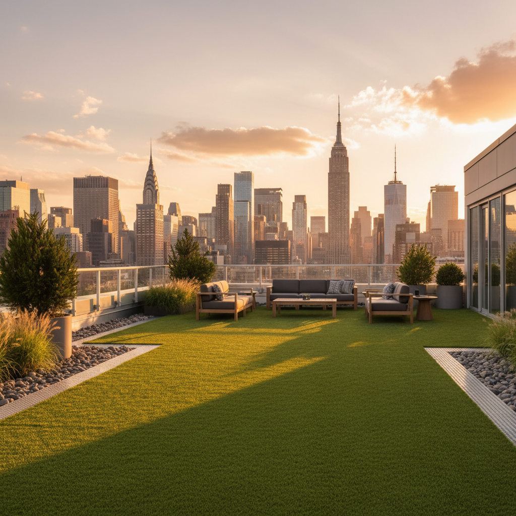 8 Brilliant Outdoor Living Ideas Using Artificial Turf in NYC