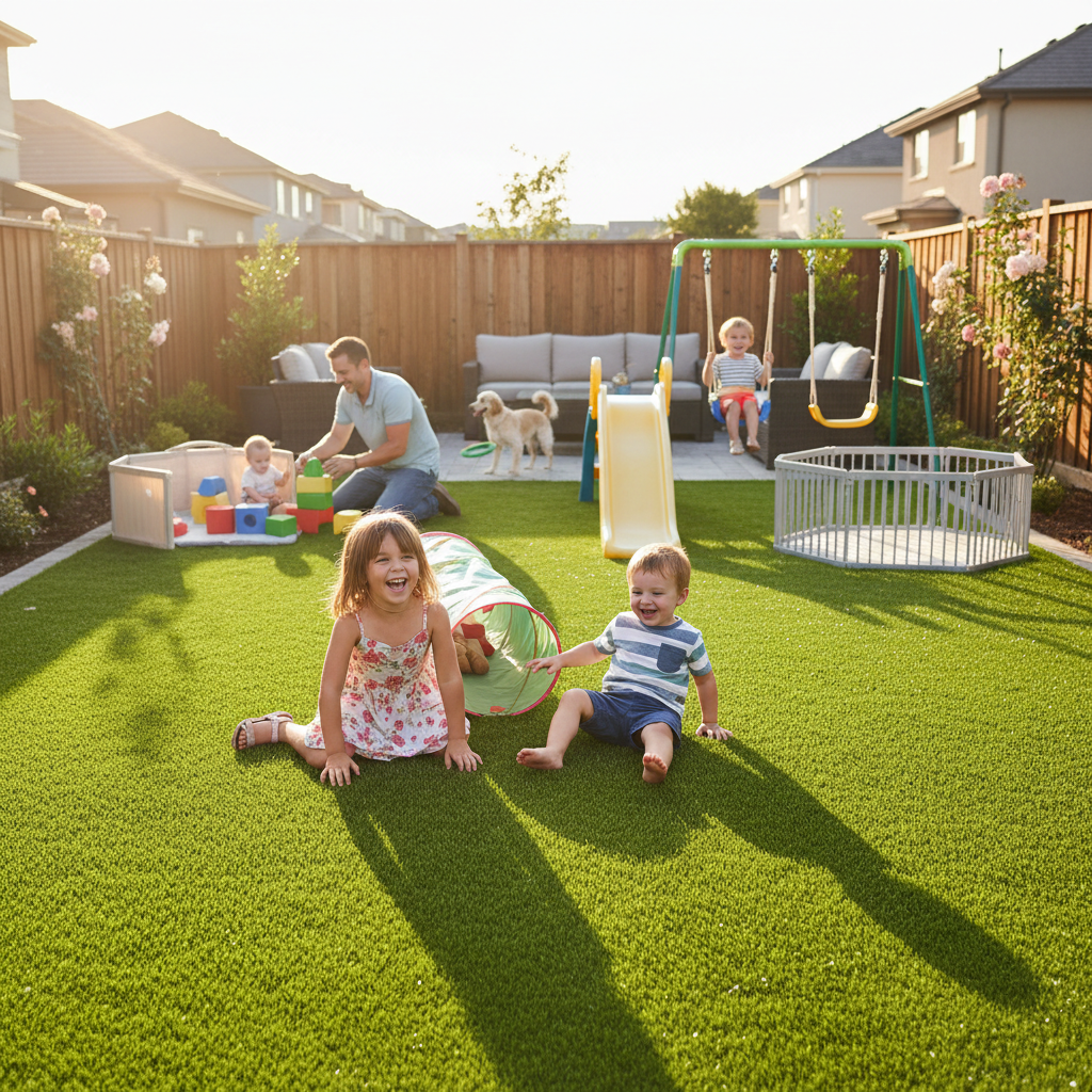 8 Reasons Families in Hoboken, NJ Are Switching to Synthetic Turf - artificial grass installation by Pags The Turf Guy