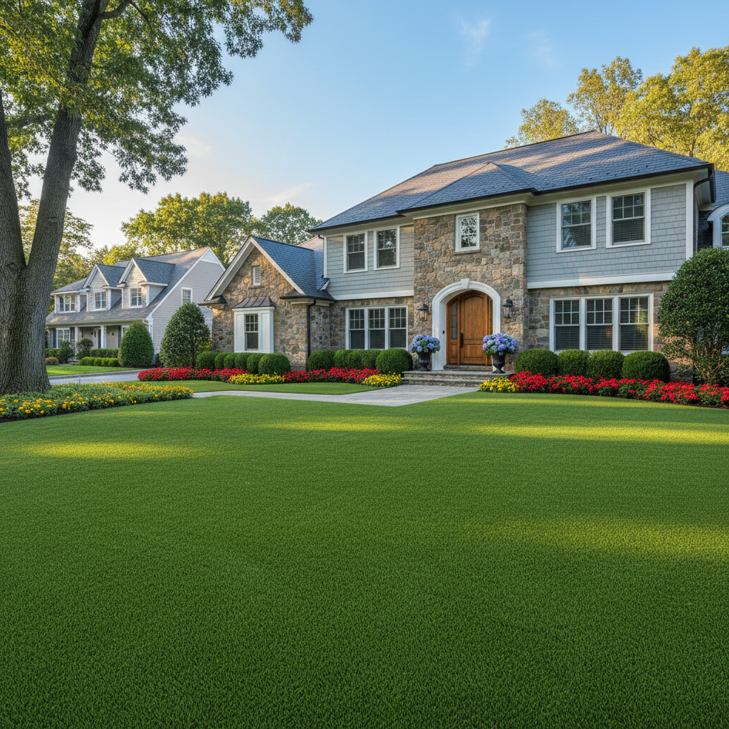 Boost Your Home Value in CT, NYC, NJ with Artificial Grass - artificial grass installation by Pags The Turf Guy