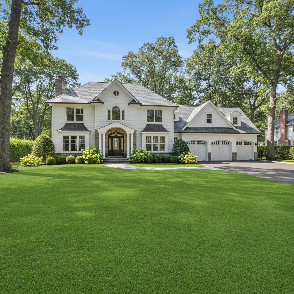Jersey City's Backyard Boom: How Artificial Grass Creates Perfect Home Sports Zones in CT, NYC, NJ - artificial grass installation by Pags The Turf Guy