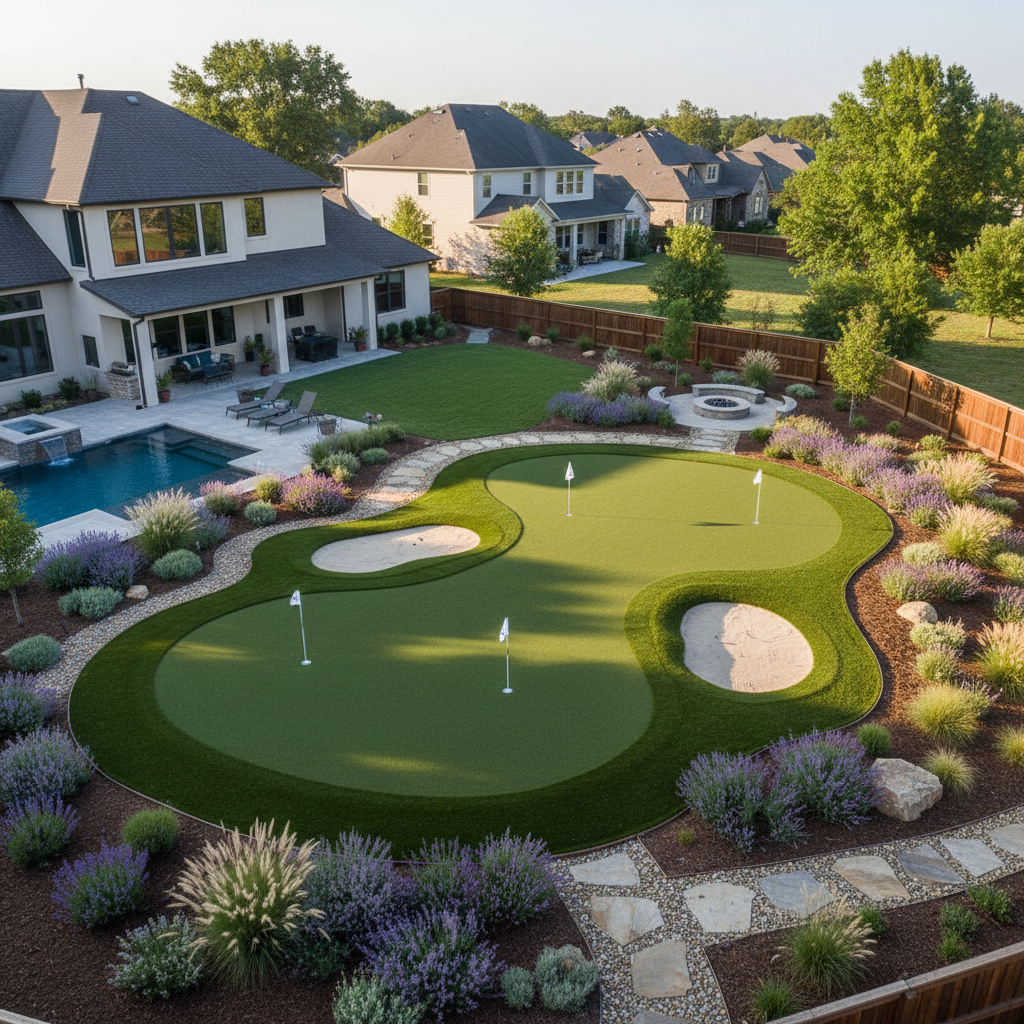 Artificial grass benefits for homeowners - golf & putting greens