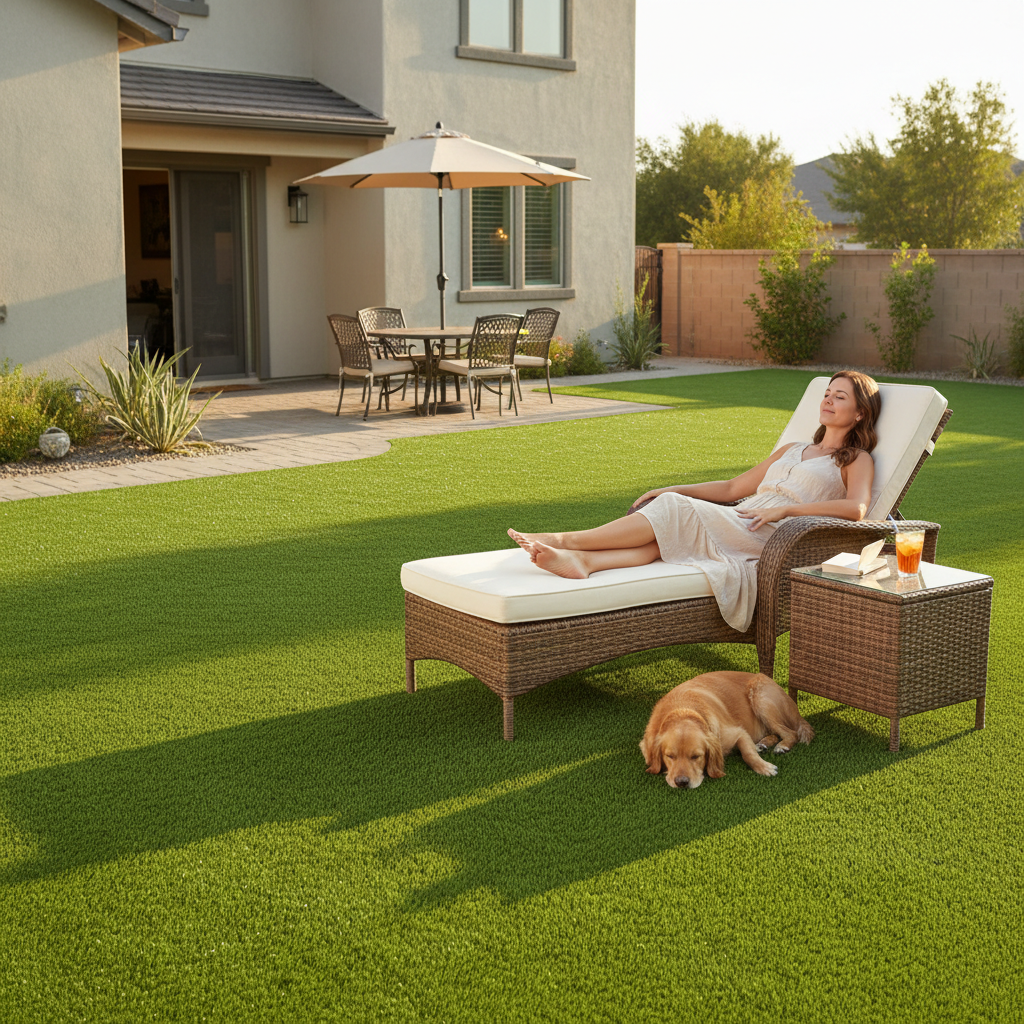 Artificial grass benefits for homeowners - saving money Artificial grass benefits for homeowners - saving money
