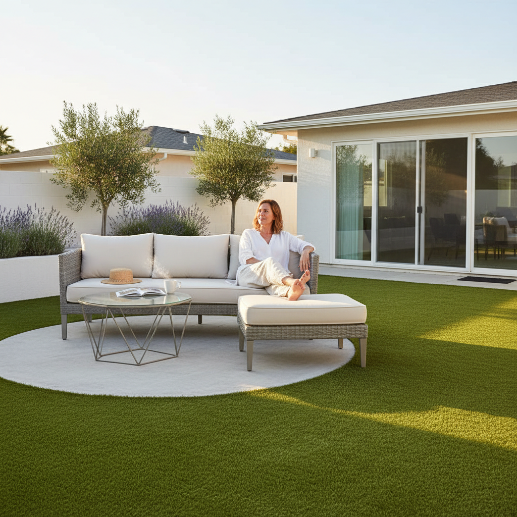 Artificial grass benefits for homeowners - water conservation and