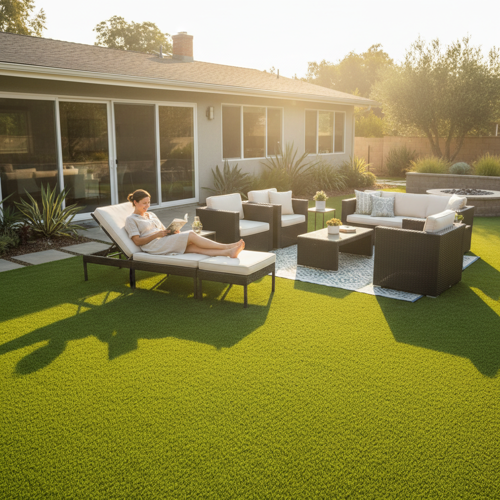 Artificial grass benefits for homeowners - golf and sports
