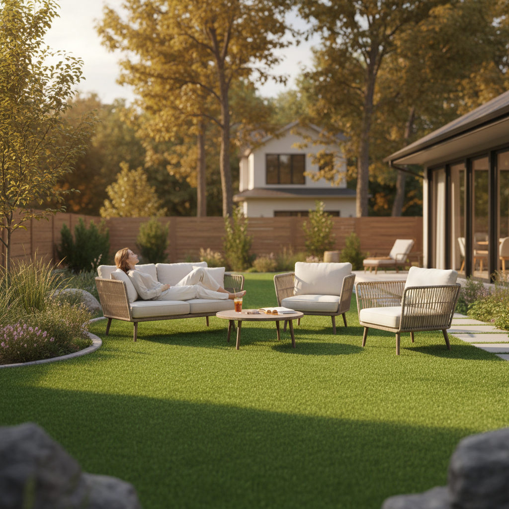 Artificial grass benefits for homeowners - winter weather preparation