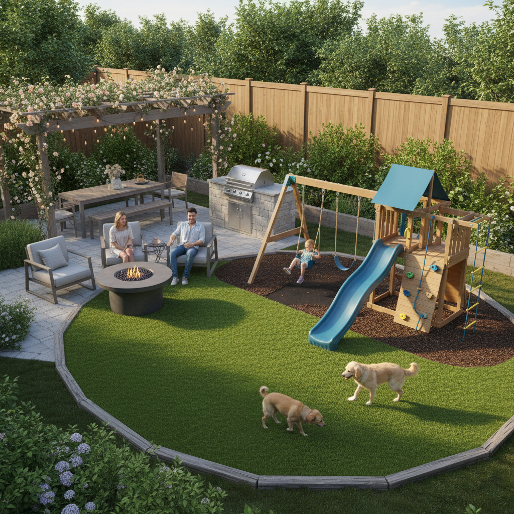 Artificial grass benefits for homeowners - family & lifestyle