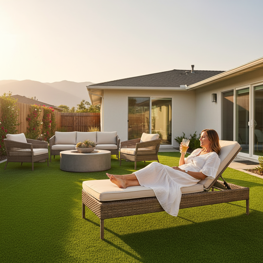 Artificial grass benefits for homeowners - saving money