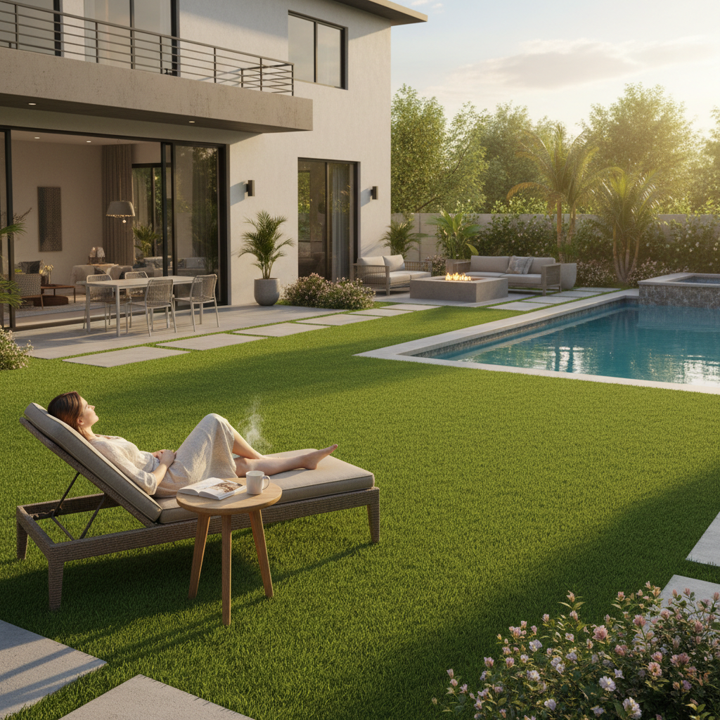 Artificial grass benefits for homeowners - low-maintenance living and