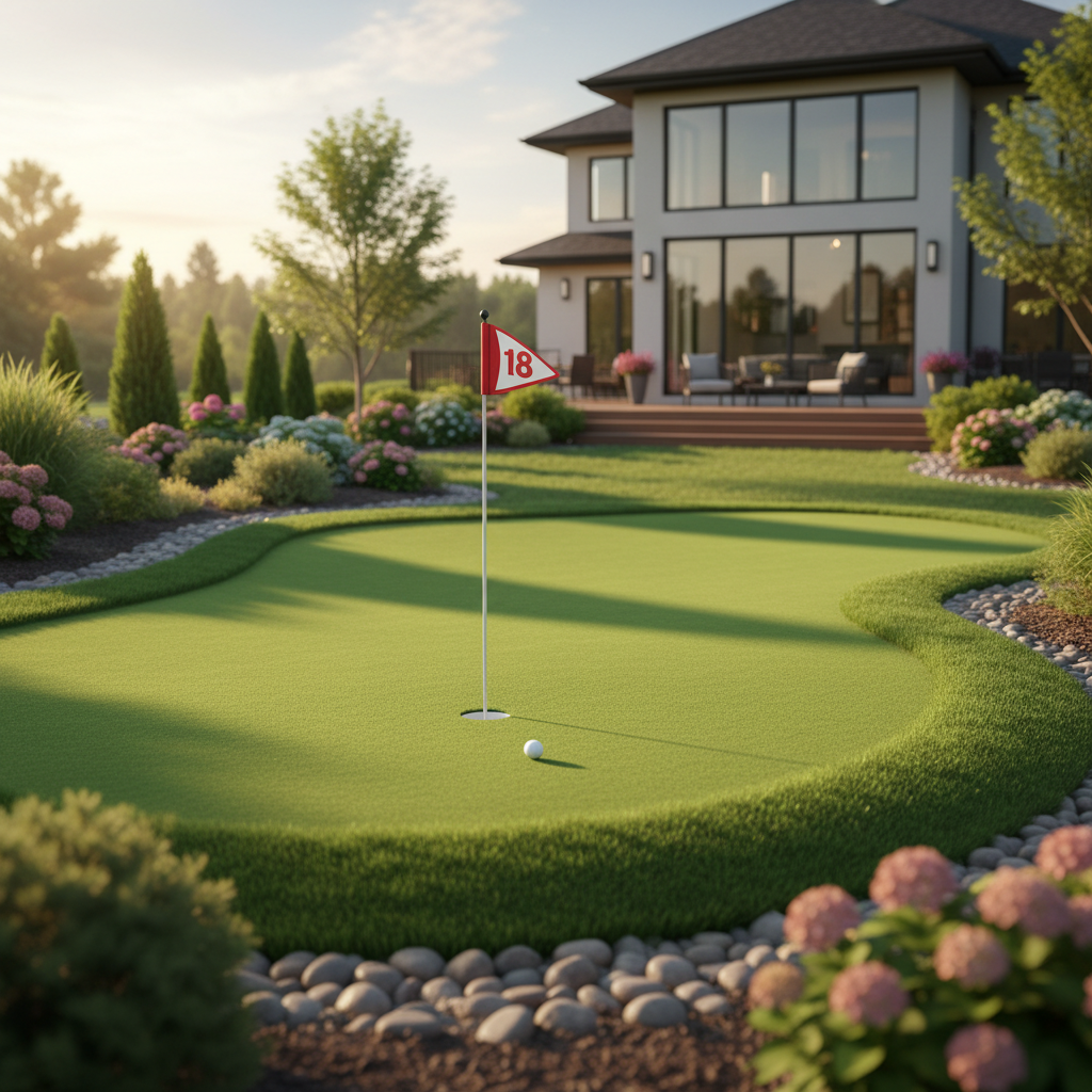 6 Benefits of Installing a Backyard Putting Green in Brooklyn - artificial grass installation by Pags The Turf Guy 6 Benefits of Installing a Backyard Putting Green in Brooklyn - artificial grass installation by Pags The Turf Guy