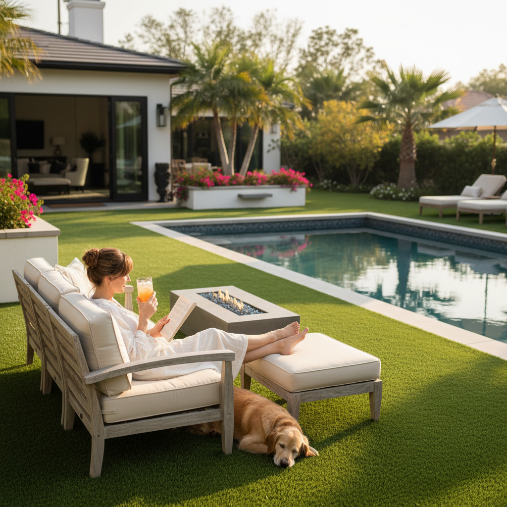 Artificial grass benefits for homeowners - golf and sports Artificial grass benefits for homeowners - golf and sports
