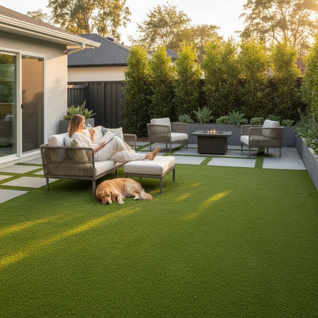 Artificial grass benefits for homeowners - golf and sports