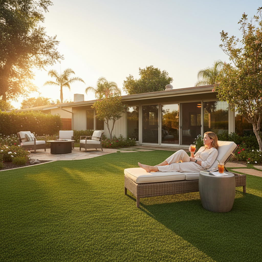 Artificial grass benefits for homeowners - pet health and