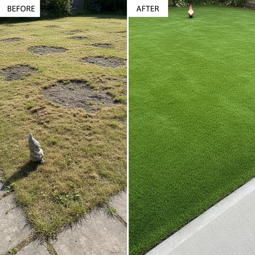 Artificial grass benefits for homeowners - low maintenance