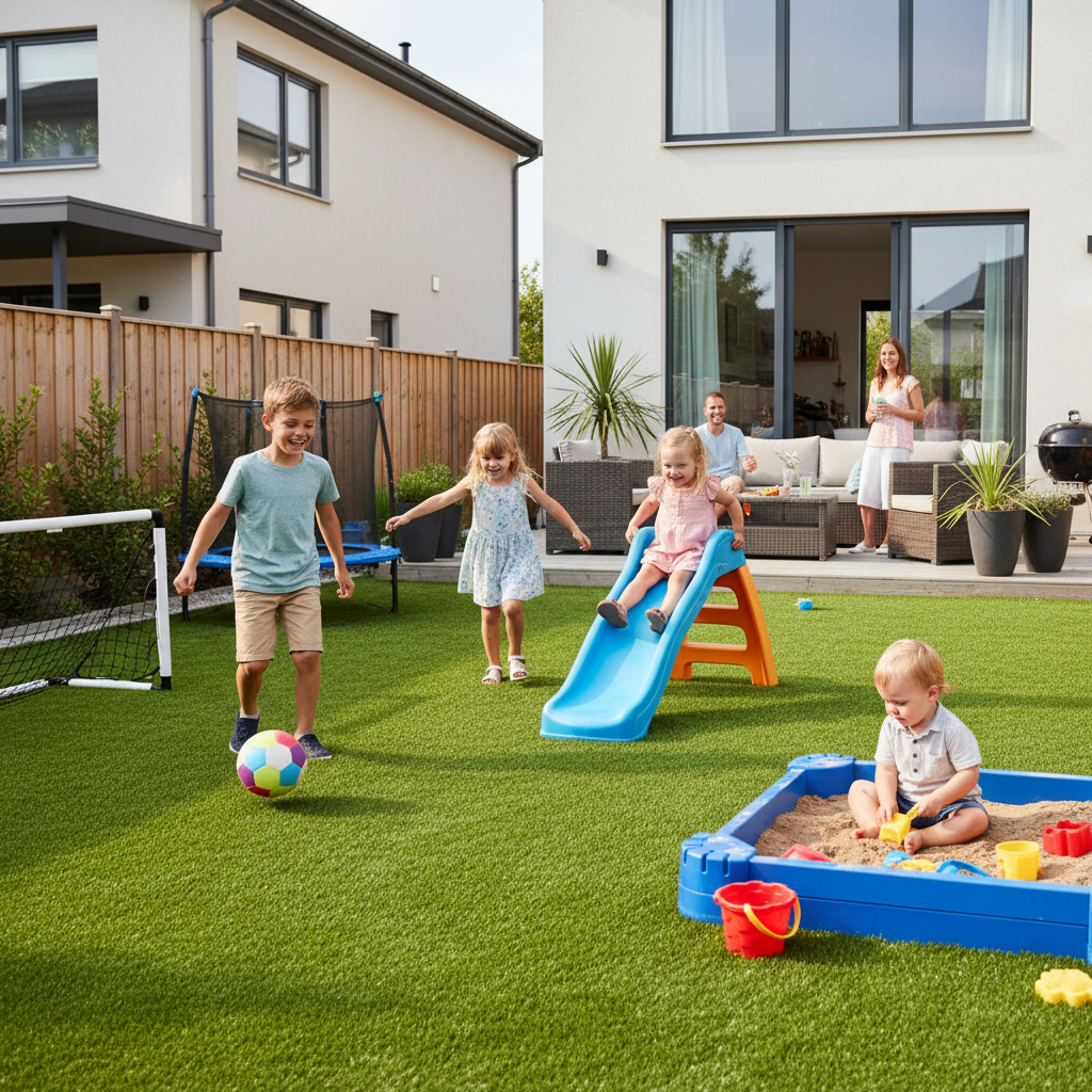 8 Reasons Families in Hoboken, NJ Are Switching to Synthetic Turf - artificial grass installation by Pags The Turf Guy