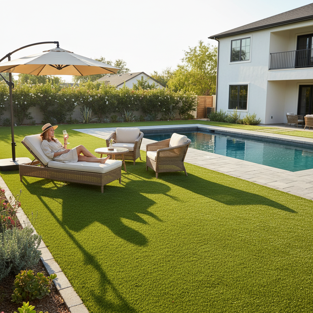 Artificial grass benefits for homeowners - low-maintenance living and