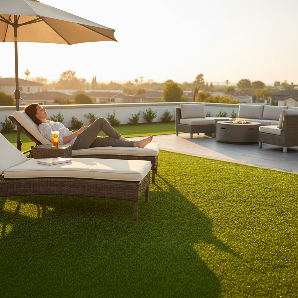 Artificial grass benefits for homeowners - low-maintenance living and
