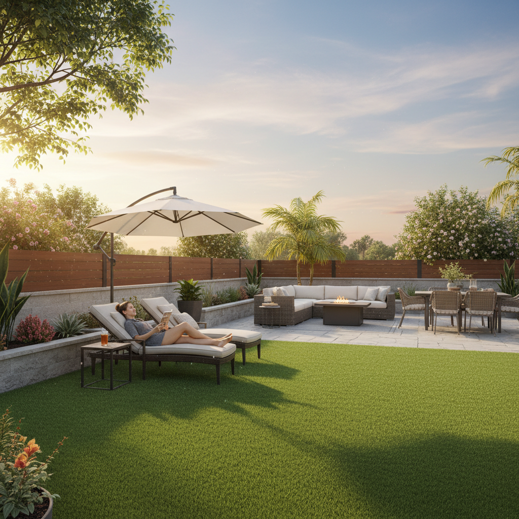 Artificial grass benefits for homeowners - low-maintenance living and