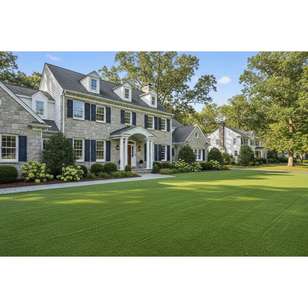 Jersey City's Modern Landscaping Trend Inspires CT, NYC, NJ Homeowners to Go Artificial - artificial grass installation by Pags The Turf Guy Jersey City's Modern Landscaping Trend Inspires CT, NYC, NJ Homeowners to Go Artificial - artificial grass installation by Pags The Turf Guy