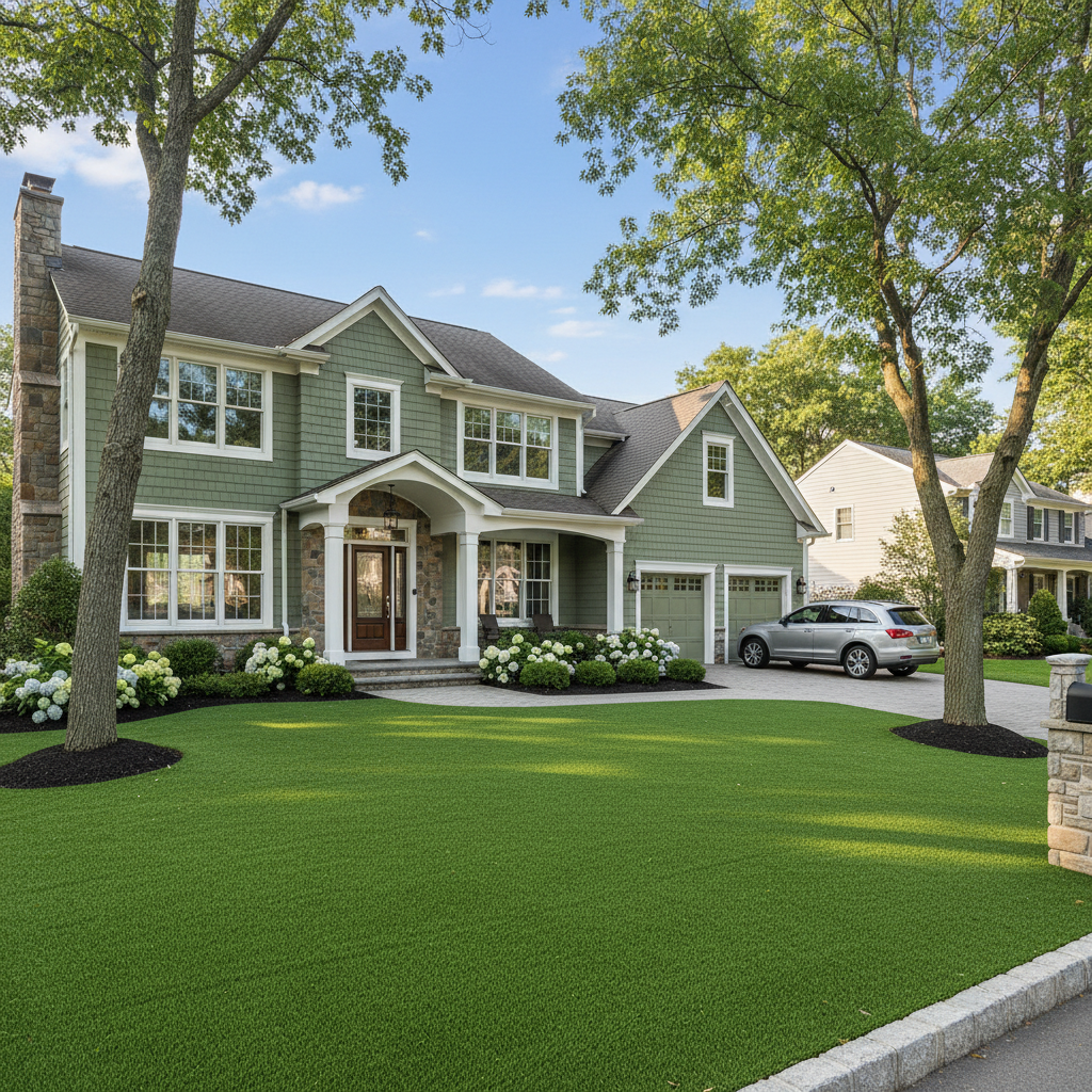 Greenwich Families Choose Artificial Grass for Safe, Low-Maintenance Outdoor Living in CT, NYC, NJ - artificial grass installation by Pags The Turf Guy