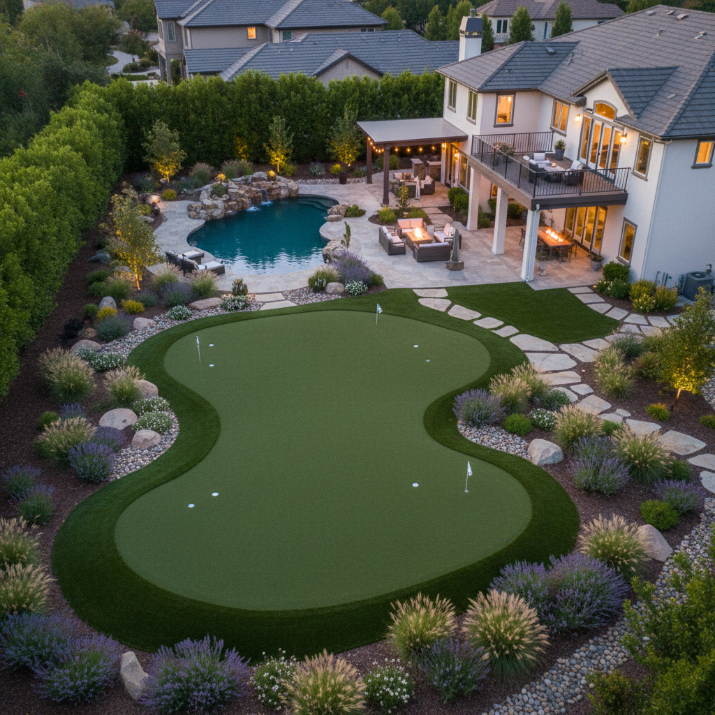 Artificial grass benefits for homeowners - golf & putting greens