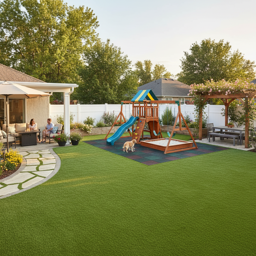 Artificial grass benefits for homeowners - family & lifestyle