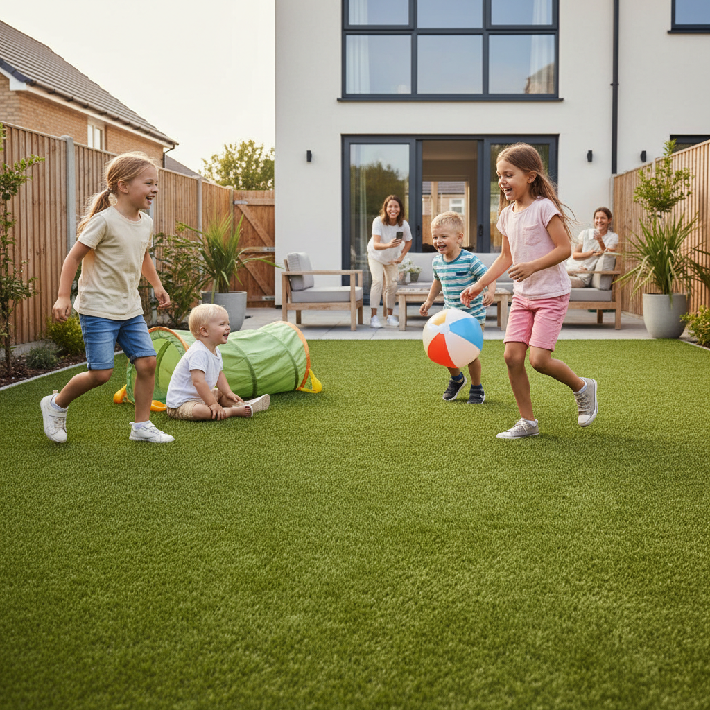 8 Brilliant Outdoor Living Ideas Using Artificial Turf in Stamford, CT - artificial grass installation by Pags The Turf Guy