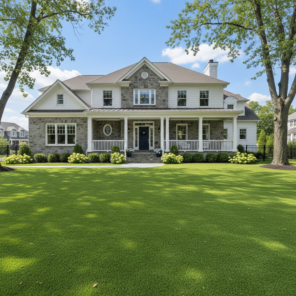 Jersey City's Water Woes? How Artificial Grass Saves Water & Ends Mud in CT, NYC, NJ - artificial grass installation by Pags The Turf Guy