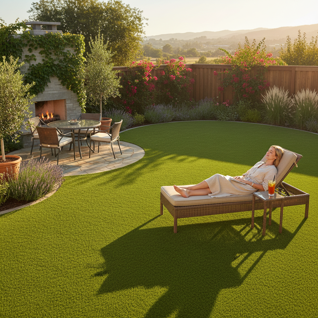 Artificial grass benefits for homeowners - water conservation and