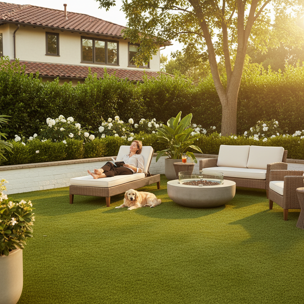 Artificial grass benefits for homeowners - playground safety and