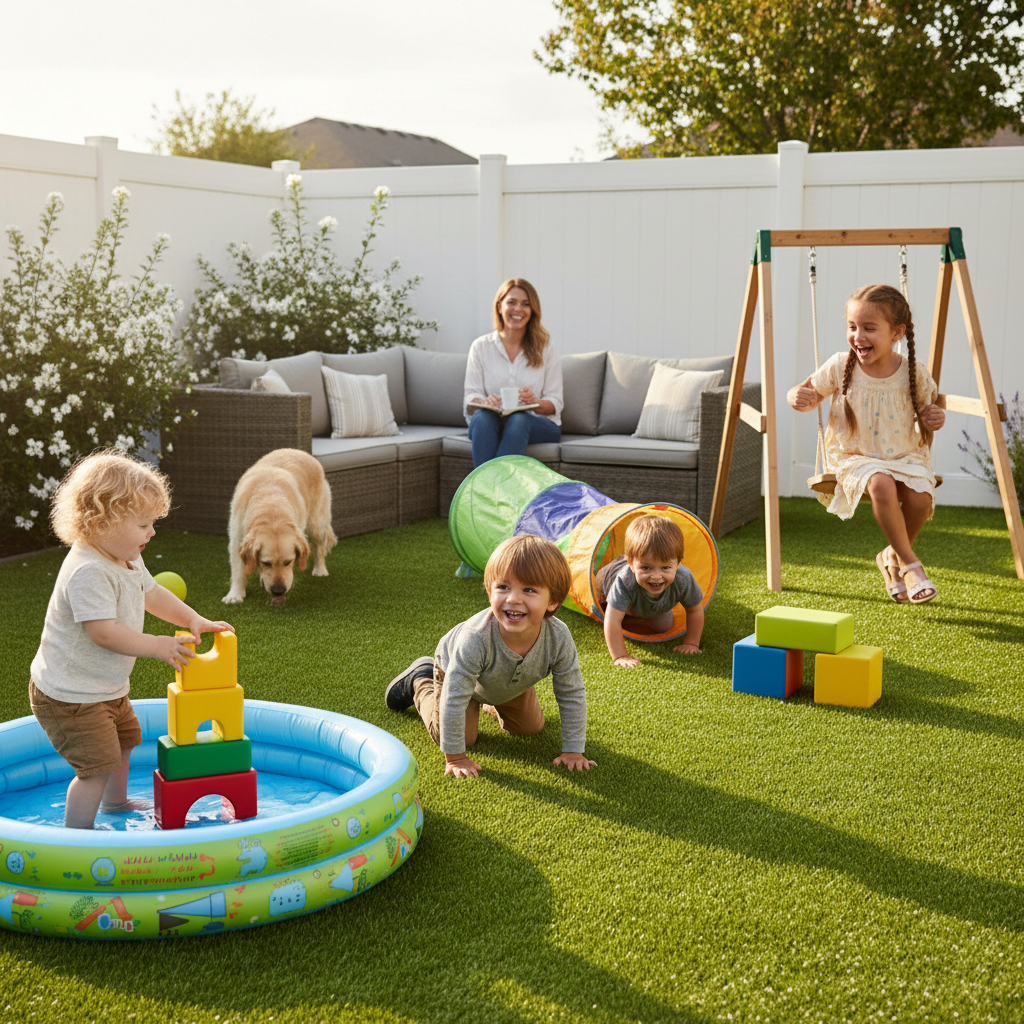 8 Reasons Families in Hoboken, NJ Are Switching to Synthetic Turf - artificial grass installation by Pags The Turf Guy
