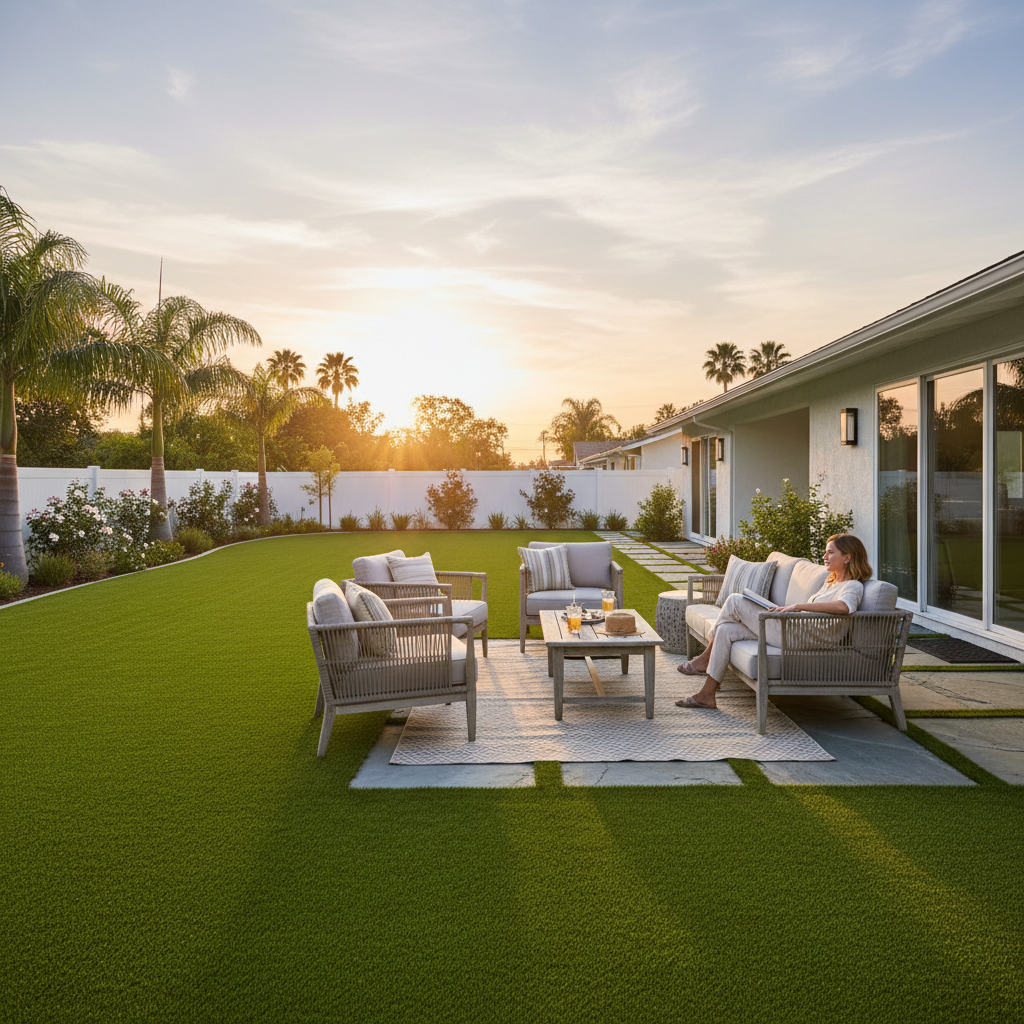 Artificial grass benefits for homeowners - playground safety and