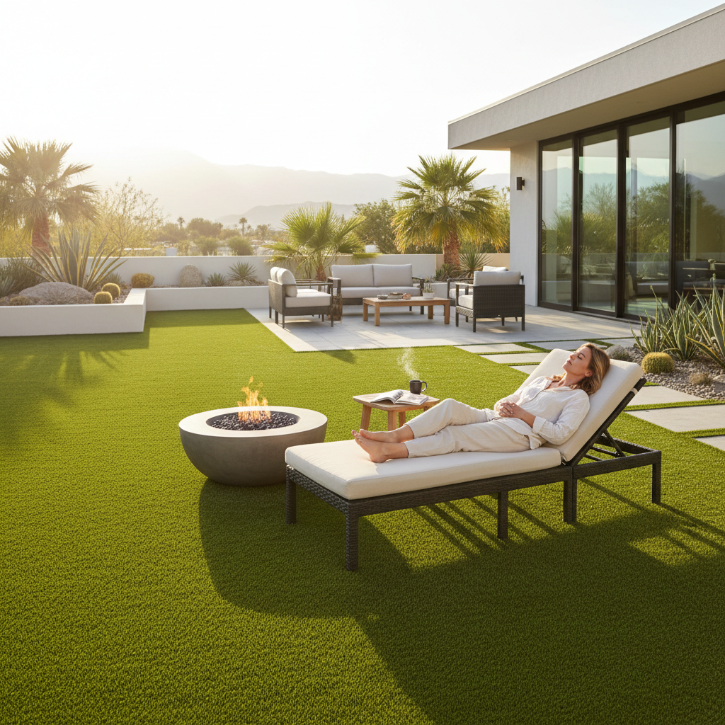 Artificial grass benefits for homeowners - water conservation and