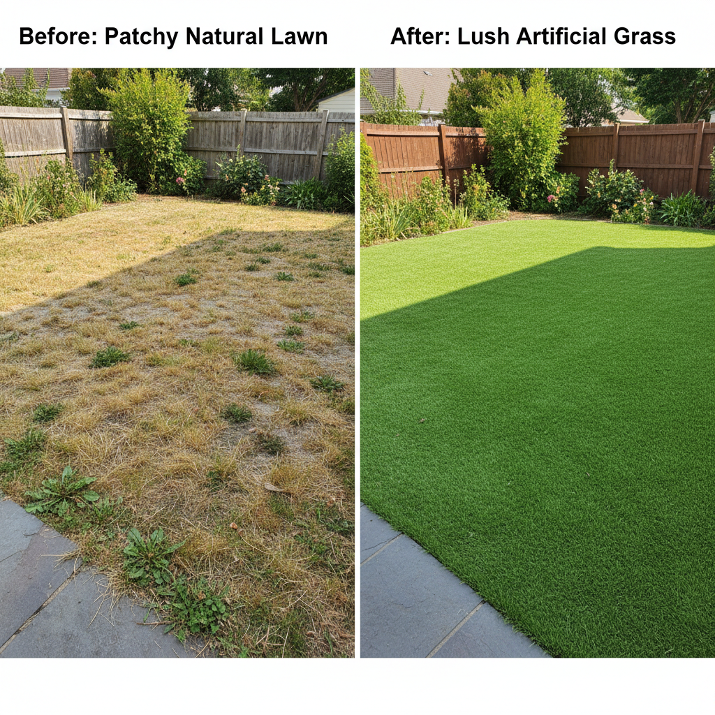Artificial grass benefits for homeowners - low maintenance