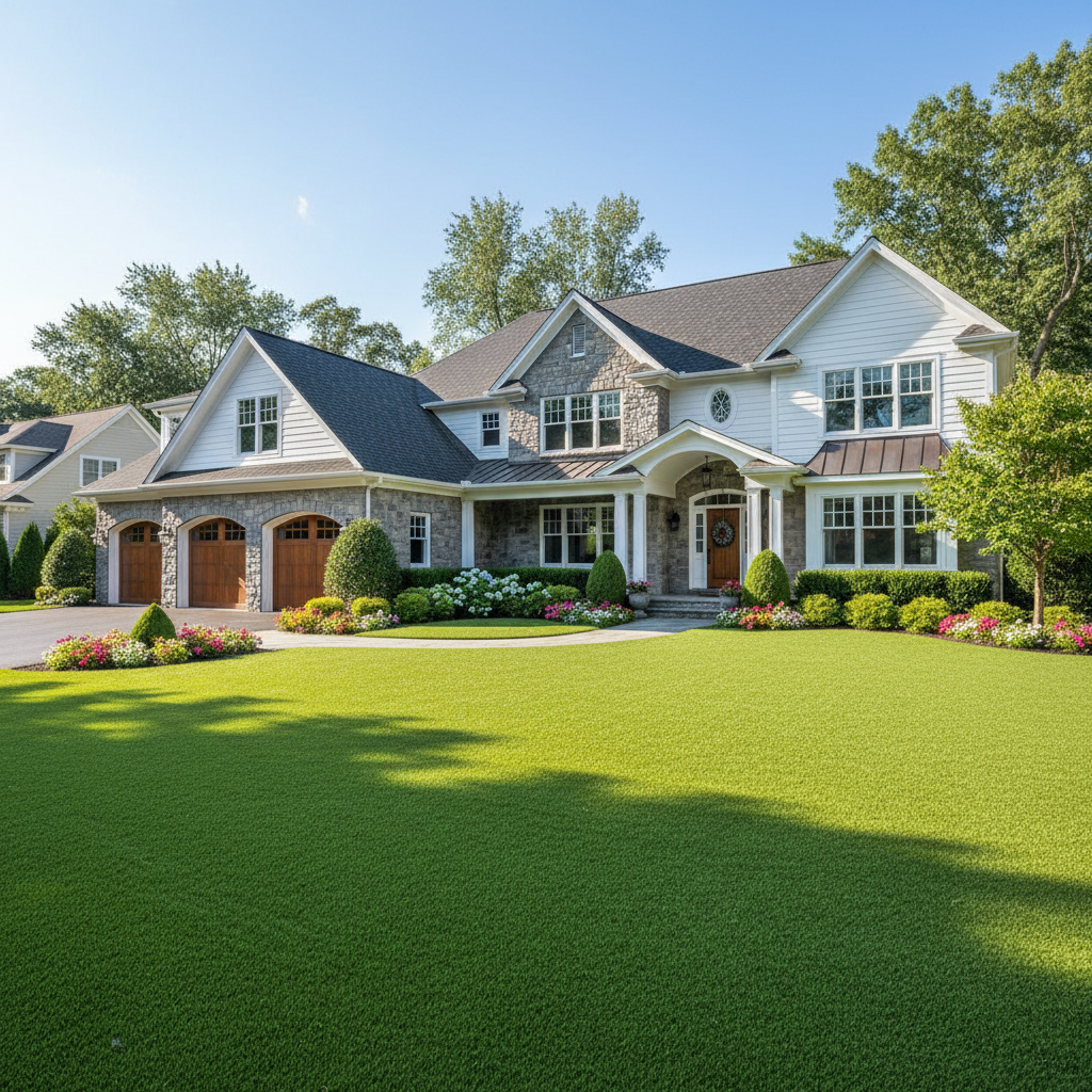 Beat Darien Water Restrictions With a Backyard Putting Green - artificial grass installation by Pags The Turf Guy