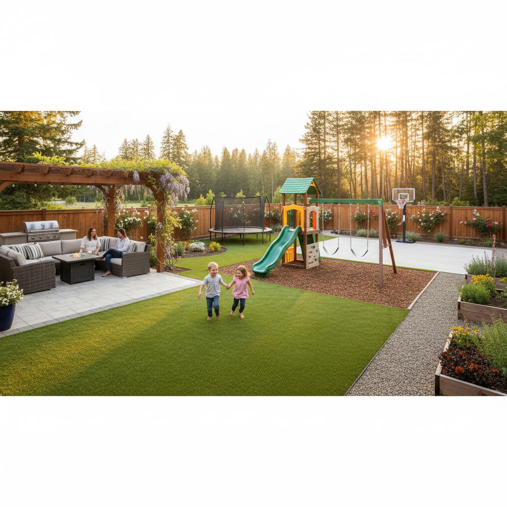 Artificial grass benefits for homeowners - family & lifestyle
