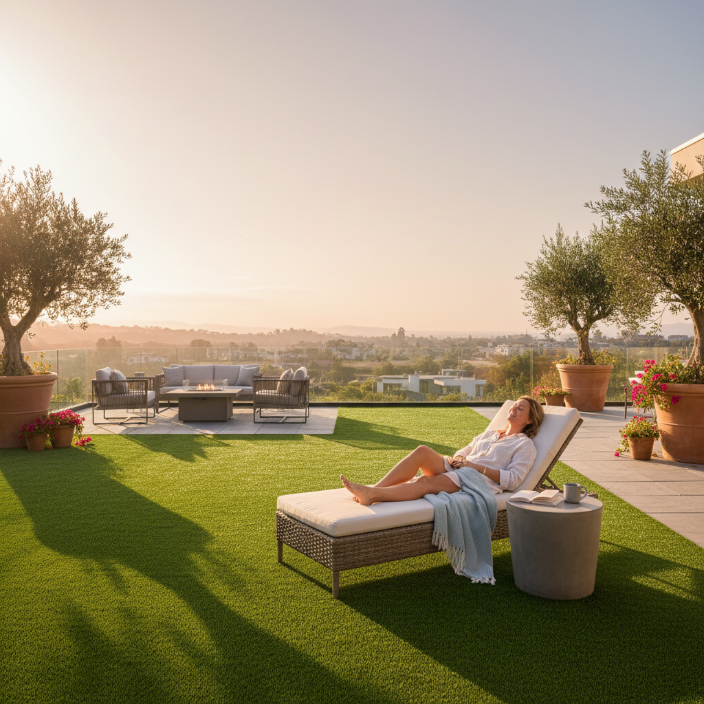 Artificial grass benefits for homeowners - pet health and
