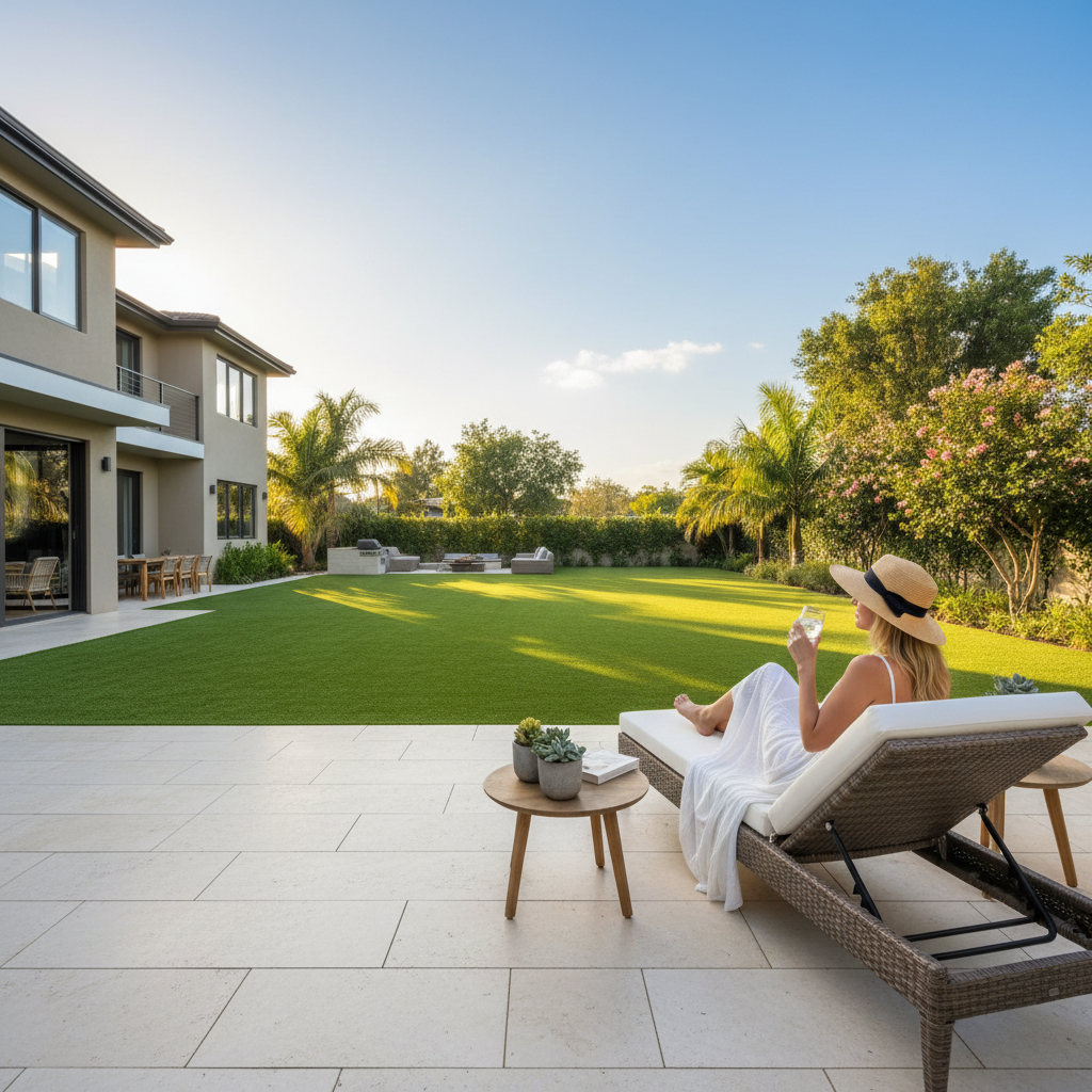 Artificial grass benefits for homeowners - water conservation and