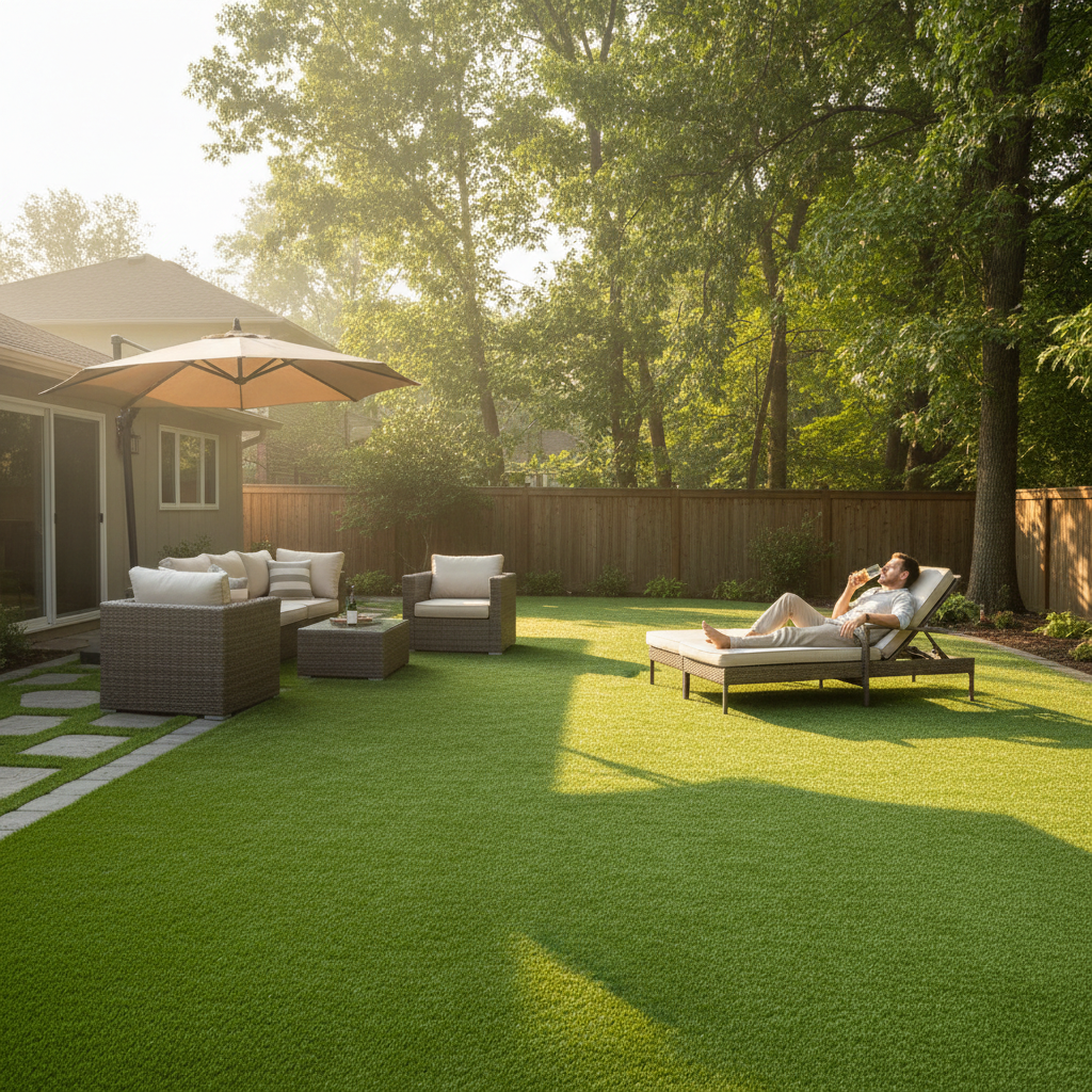 Artificial grass benefits for homeowners - pet health and