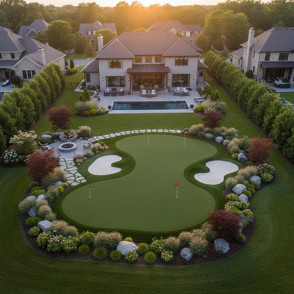Artificial grass benefits for homeowners - golf & putting greens