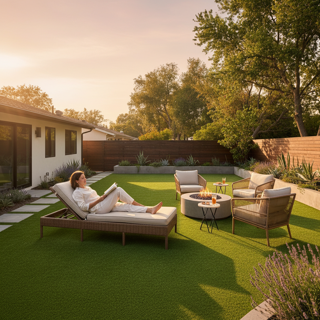 Artificial grass benefits for homeowners - playground safety and