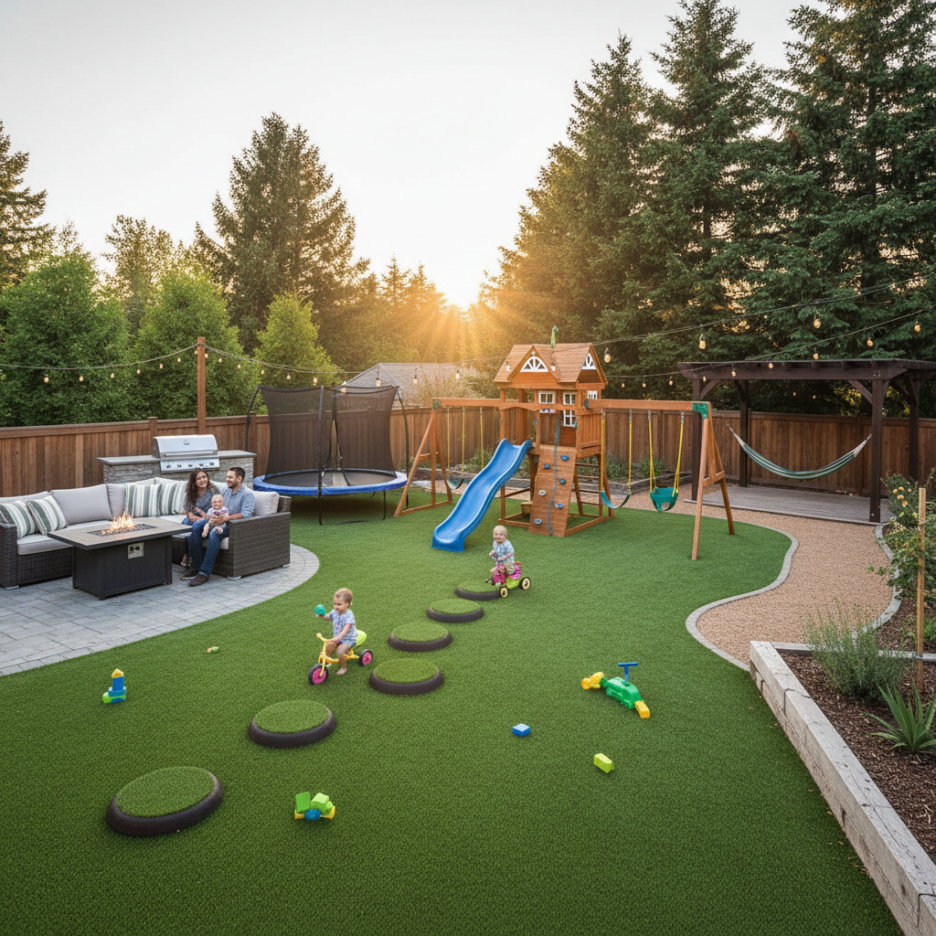 Artificial grass benefits for homeowners - family & lifestyle