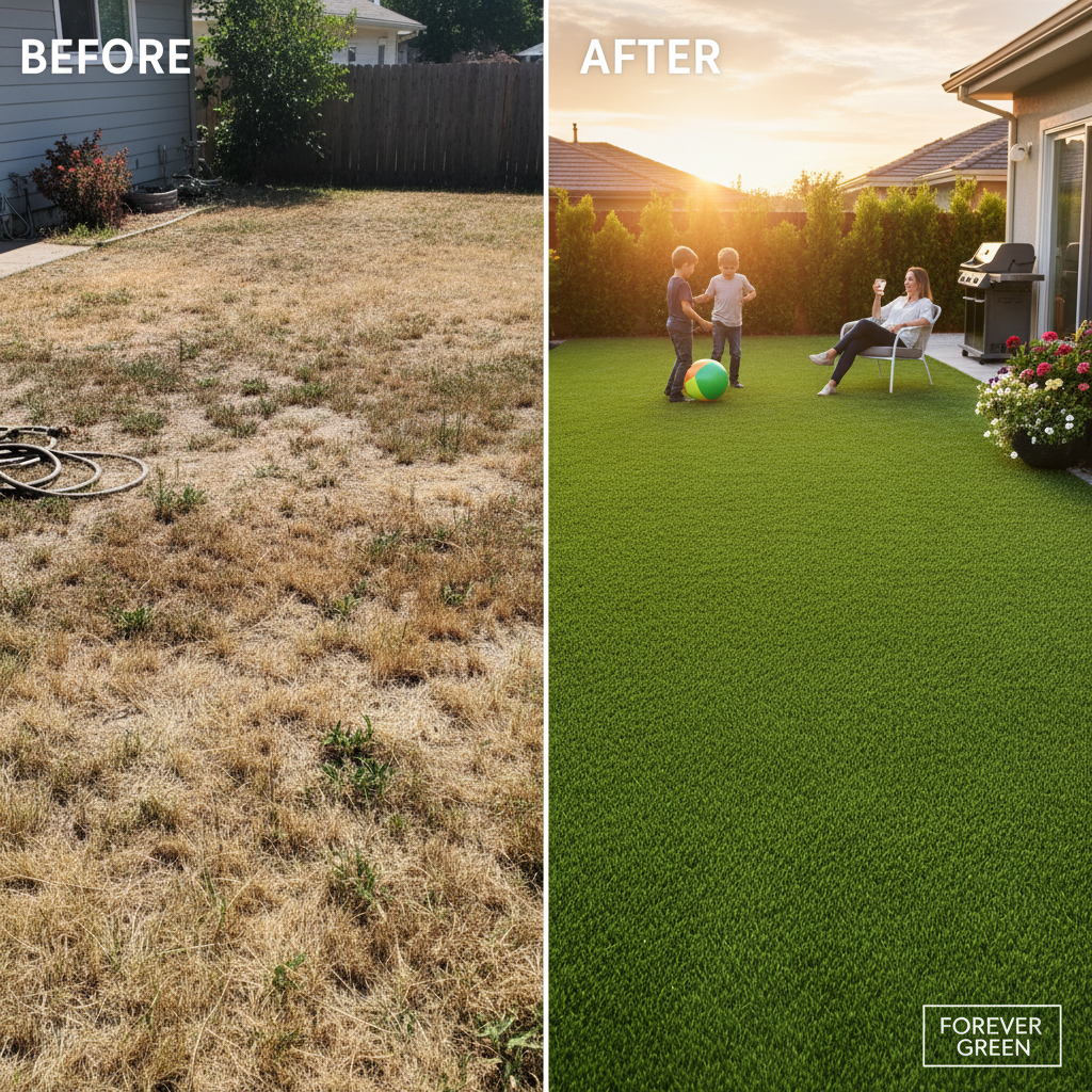 Artificial grass benefits for homeowners - low maintenance Artificial grass benefits for homeowners - low maintenance