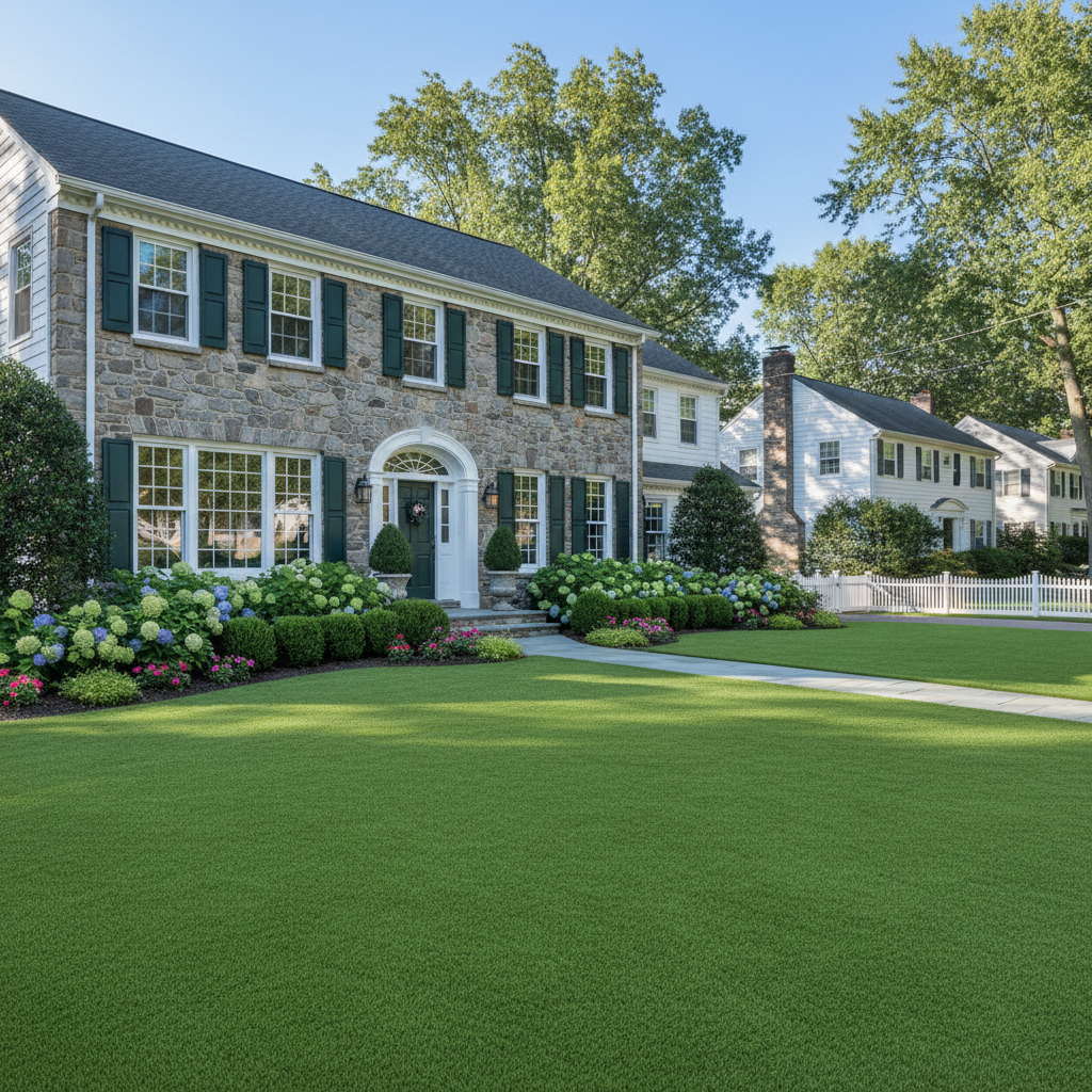 Beat the Rain: Artificial Grass Solutions for Mud-Free Yards in CT, NYC, NJ - artificial grass installation by Pags The Turf Guy