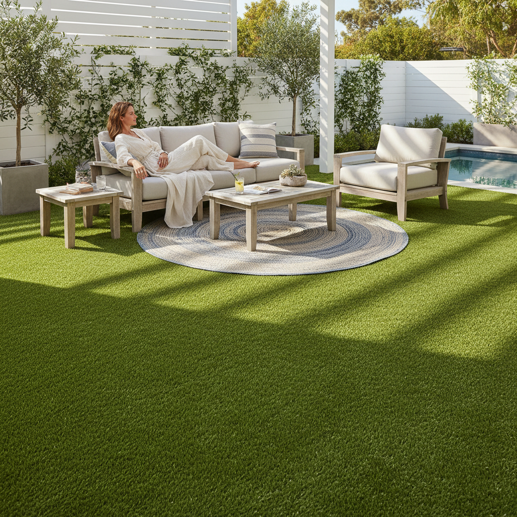 Artificial grass benefits for homeowners - commercial property landscaping